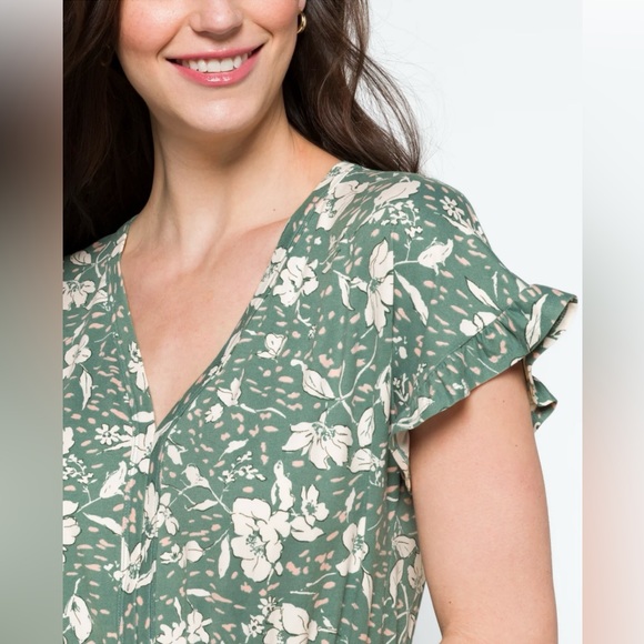 FRENCH GREY
Delia Knit Flutter Sleeve Dress - Picture 2 of 8